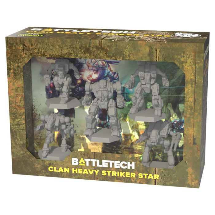 BattleTech: Miniature Force Pack - Clan Heavy Striker Star
