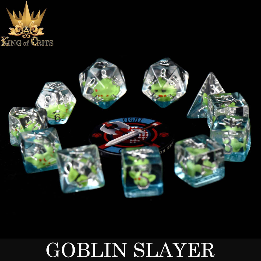 King of Crits Dice Set - Goblin Slayer (11-Piece)