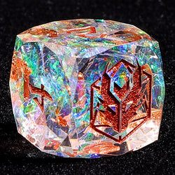 Sharp Edge Resin Dice - Captured Magic (Opal)