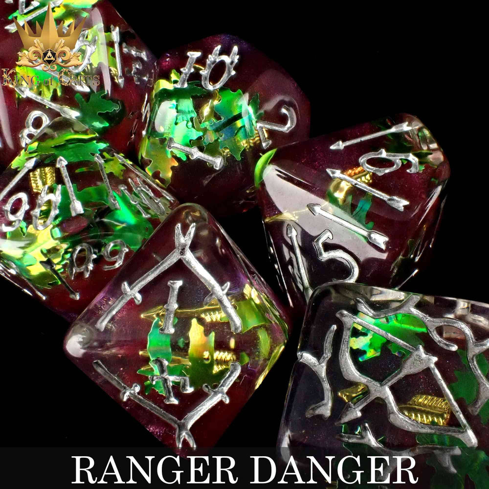 King of Crits Dice Set - Ranger Danger (11-Piece)