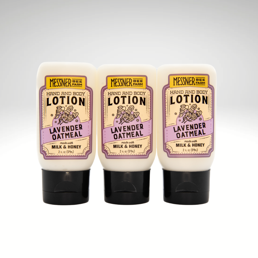 Honey Lotion - Lavender Oatmeal (2oz Travel)