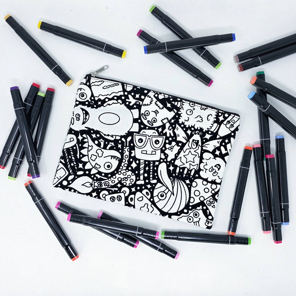 Color Your Own - Pencil Case (Dinosaurs)