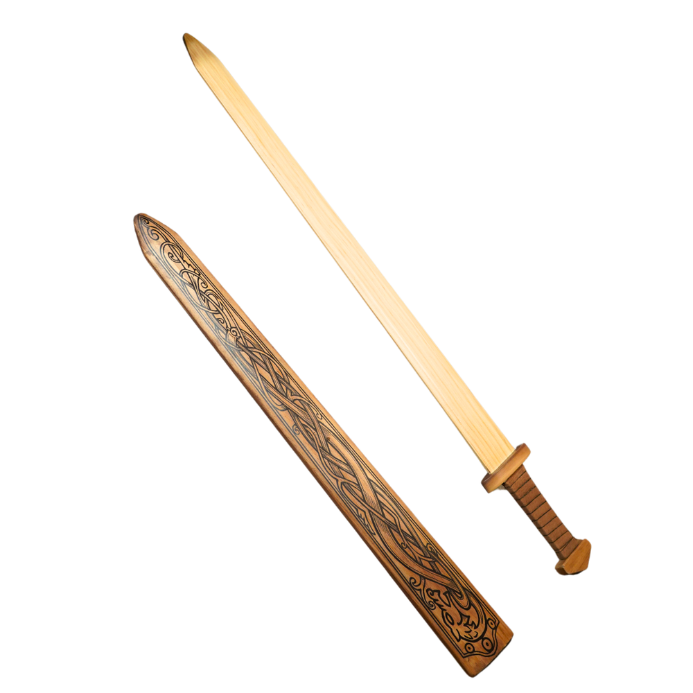 Wooden Viking Sword