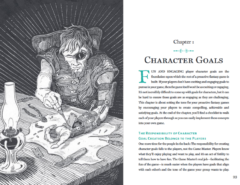 The Game Master's Handbook of Proactive Roleplaying