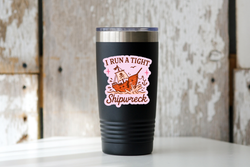 Sticker - I Run a Tight Ship Wreck
