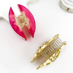 Hair Clip - Pink Game Egg