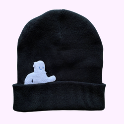 Yeti Monster Cryptid Winter Beanie Hat