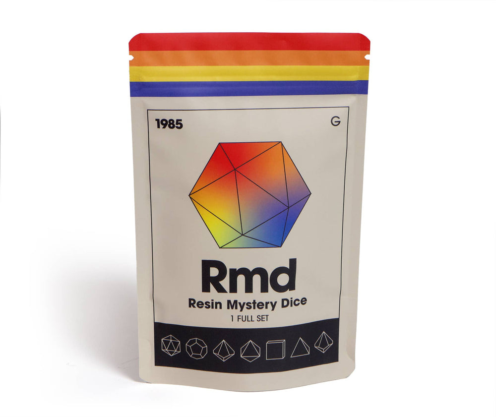 Mystery Dice - Sharp Edge Resin