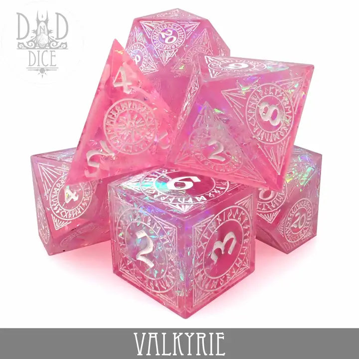 Sharp Edge Resin Dice Set - Valkyrie
