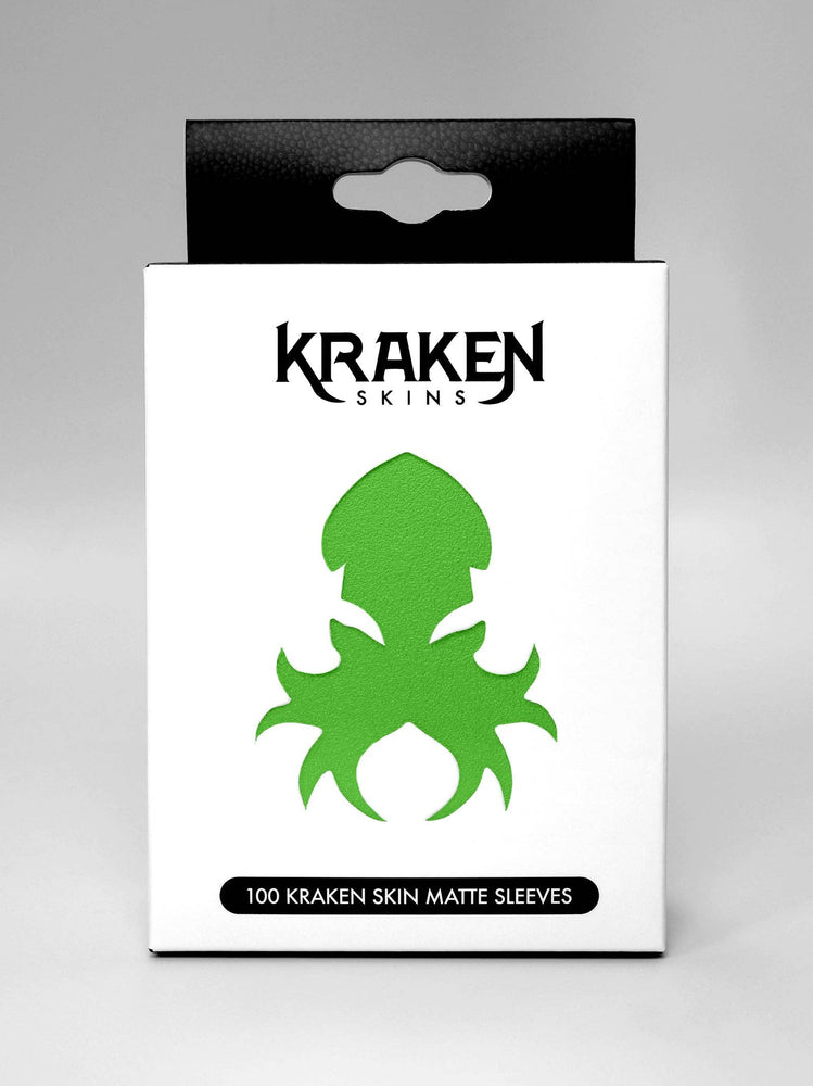 Kraken Skin Sleeves - Parakeet Green Matte