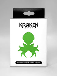 Kraken Skin Sleeves - Parakeet Green Matte