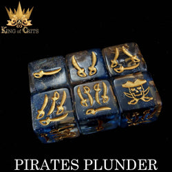 King of Crits Dice Set - Pirates Plunder (11-Piece)