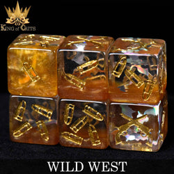 King of Crits Dice Set - Wild West (11-Piece)