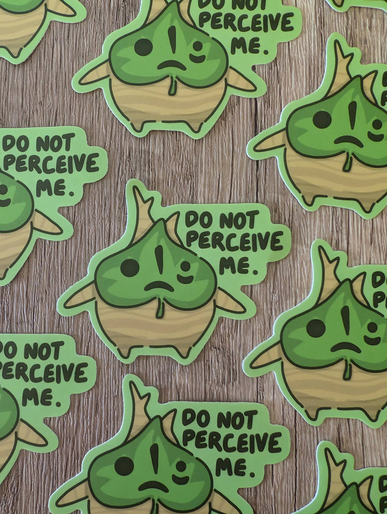 Vinyl Sticker - Zelda Do Not Perceive Korok