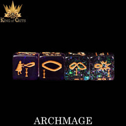 King of Crits Dice Set - Archmage (11-Piece)