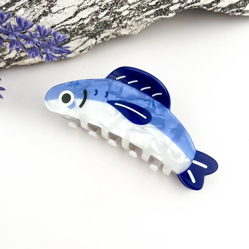 Hair Clip - Flying Fish