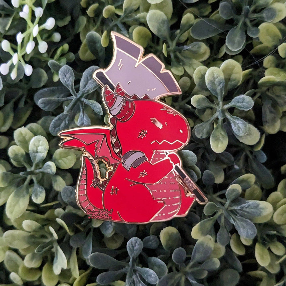 D&D Enamel Pin - Draconic Barbarian