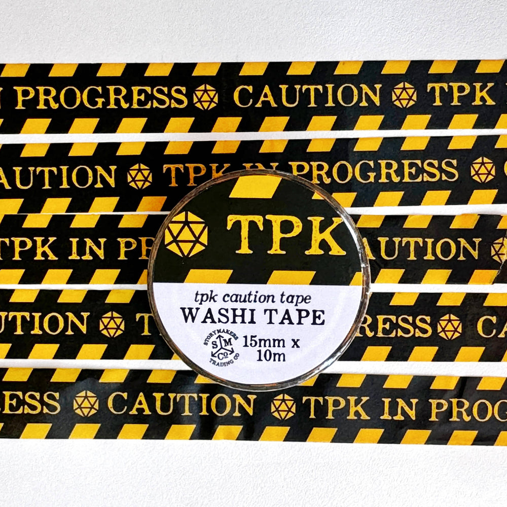 Washi Tape - TPK in Progress