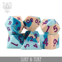 Silicone Dice Set - Surf & Turf