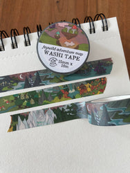Washi Tape - Feywild Fantasy Map