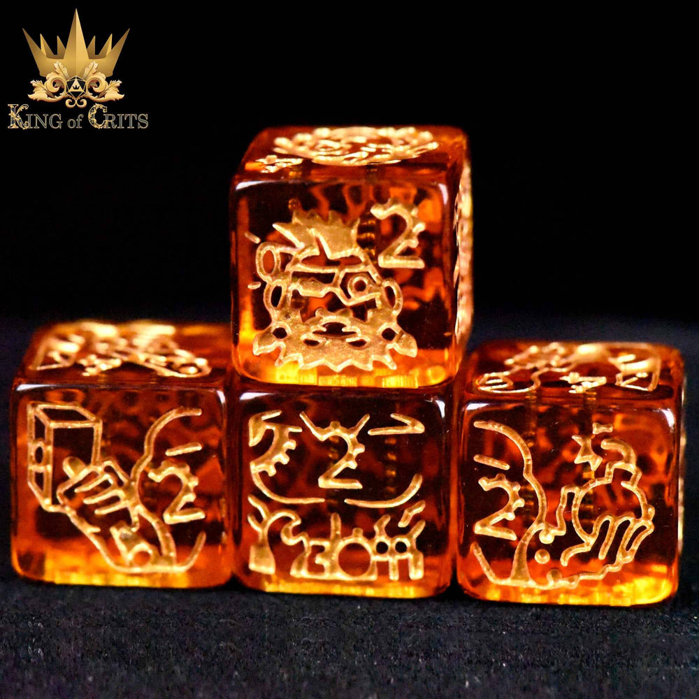 King of Crits Dice Set - Ancient Artificer (11-Piece)