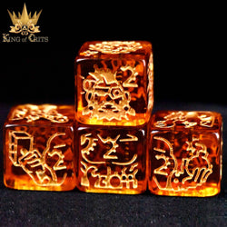 King of Crits Dice Set - Ancient Artificer (11-Piece)