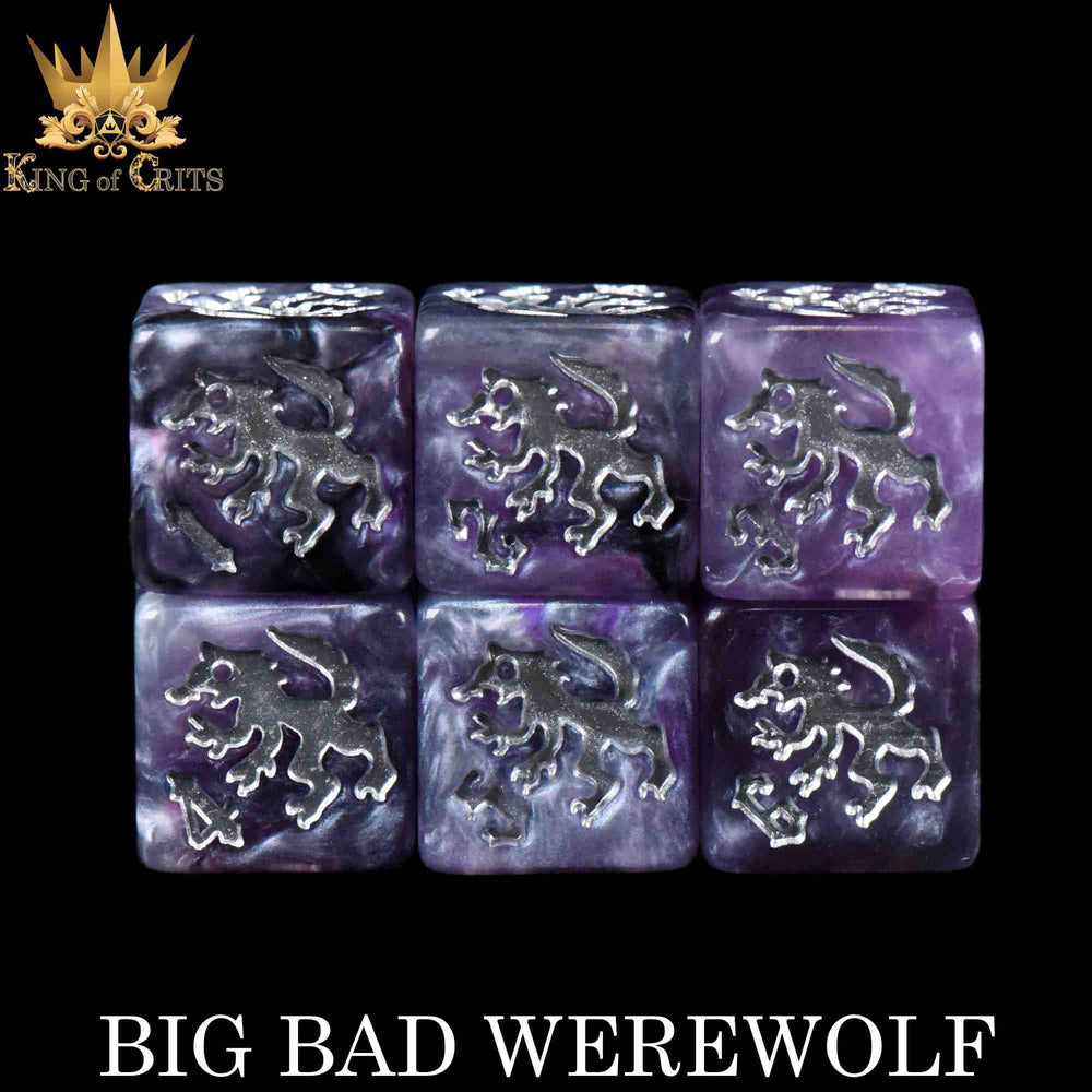 King of Crits Dice Set - Big Bad Werewolf (11-Piece)