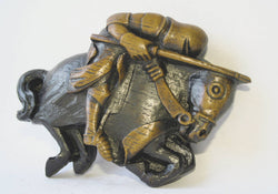 Reproduction Medieval Carving - Knight on Horse