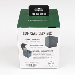 Showcase 100+ Deck Box - Green