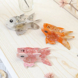 Hair Clip - Adorable Goldfish