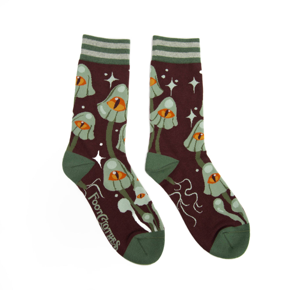 Crew Socks - Mystic Mushrooms