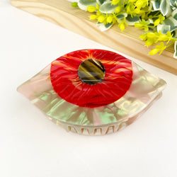 Hair Clip - Blue Pupil