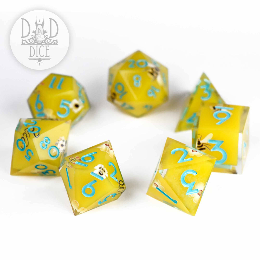 King of Crits Dice Set - Beekeeper