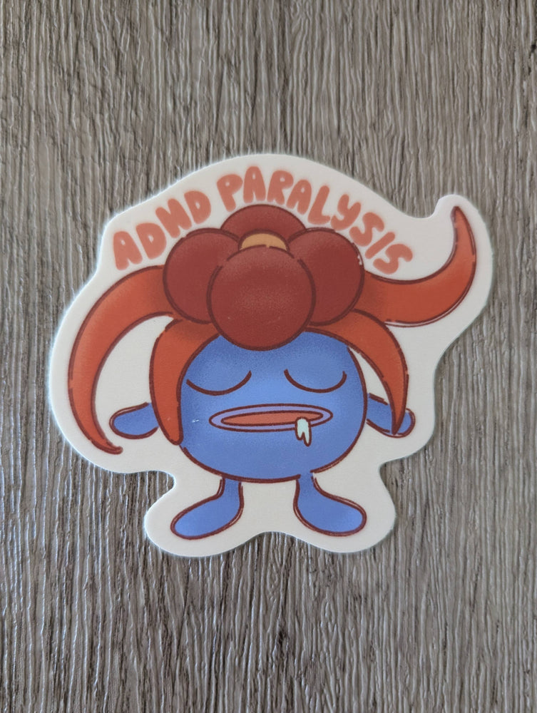 Vinyl Sticker - Gloom ADHD Paralysis