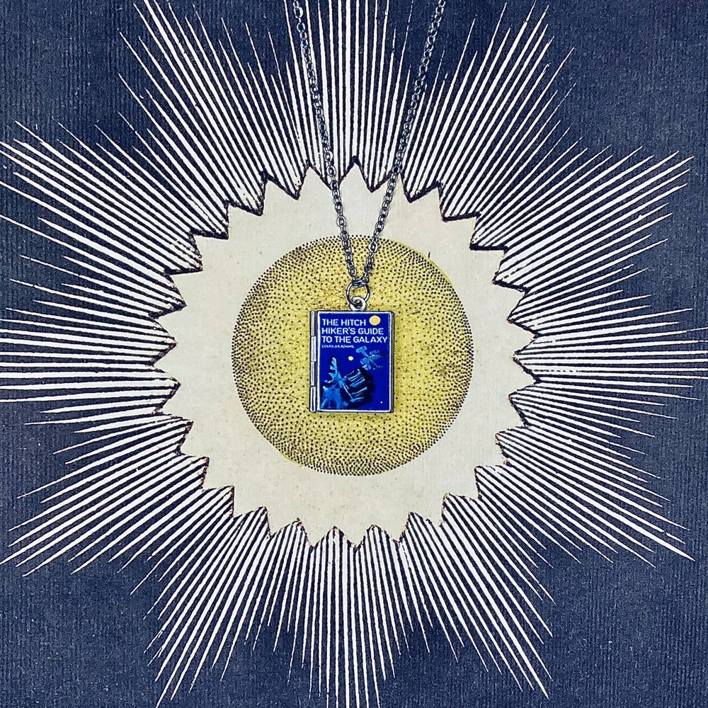 Book Locket - The Hitchhiker's Guide