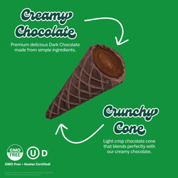 Muddy Bites - Thin Mint Waffle Cone Snacks