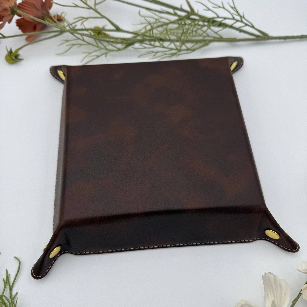 Vegan Leather Dice Tray - Gilded Valor