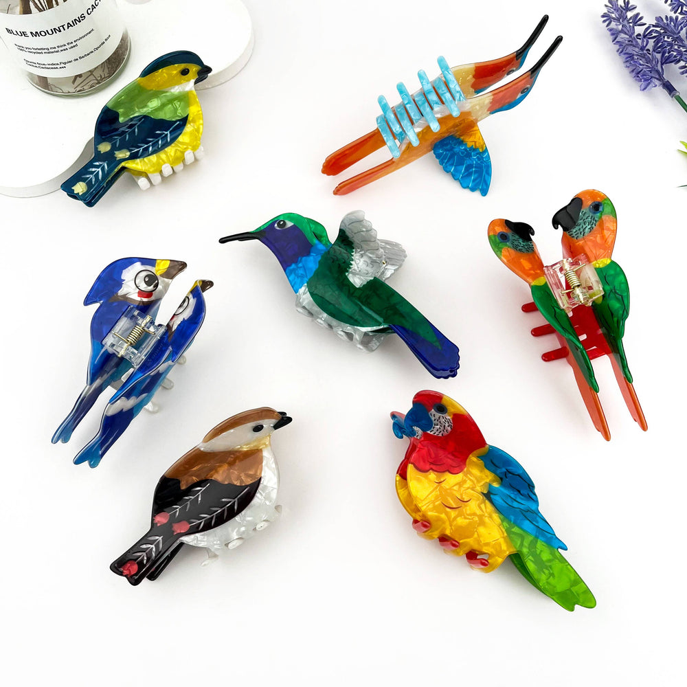 Hair Clip - Cartoon Bird