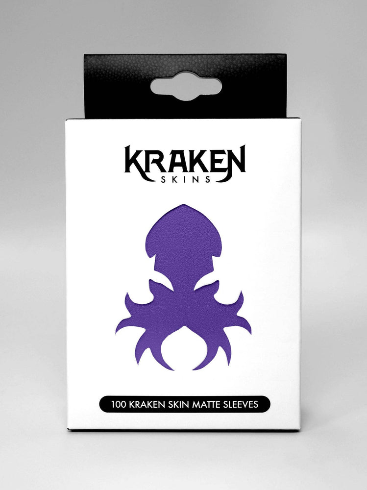 Kraken Skin Sleeves - Emperor Purple Matte