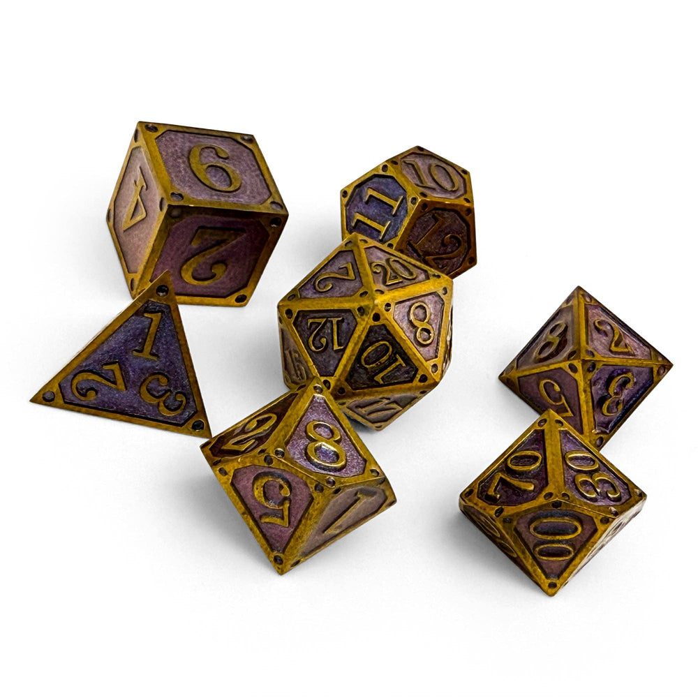 RPG Dice Set - Crownless King (Storybook)