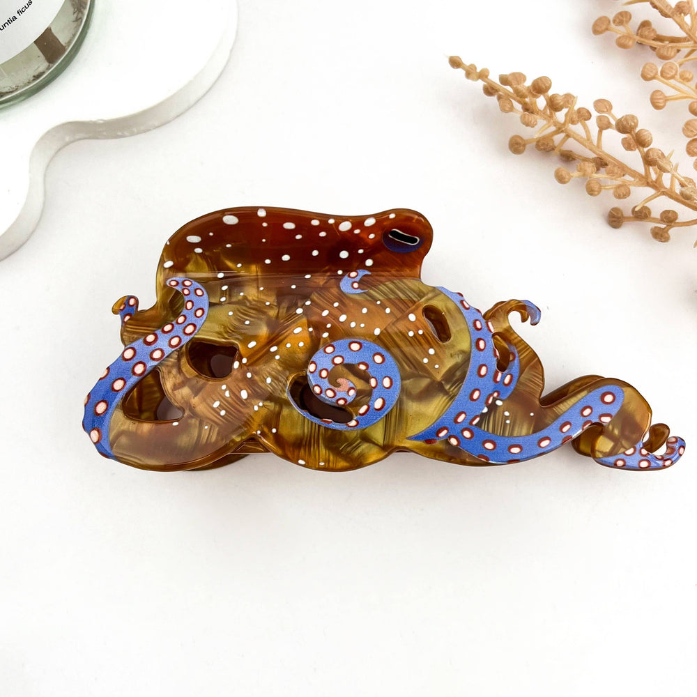 Hair Clip - Octopus
