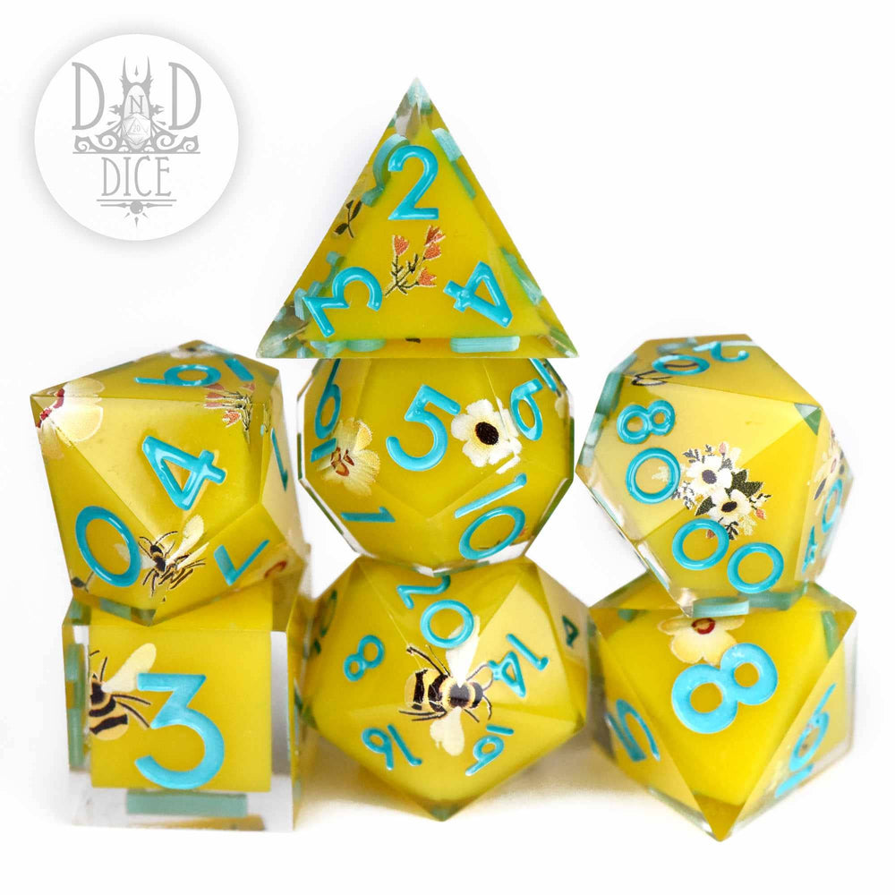 King of Crits Dice Set - Beekeeper