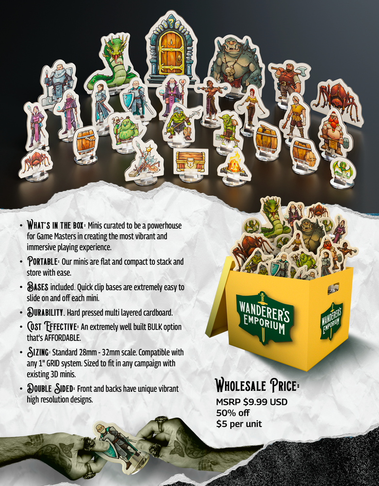 Wanderer's Emporium Minis - Essentials Pack