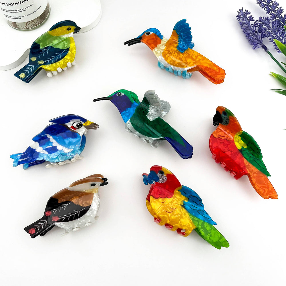 Hair Clip - Cartoon Bird