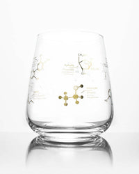 Drinking Glass - Chemistry of Wine (Case of 4)