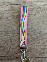 Adventure Time - Wristlet Lanyard Keychain Charms