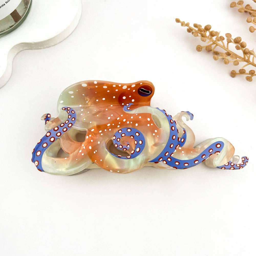 Hair Clip - Octopus
