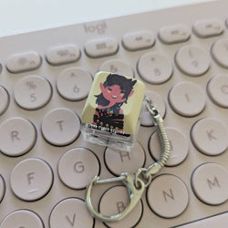 Fidget Keycap Keychain - Karlach