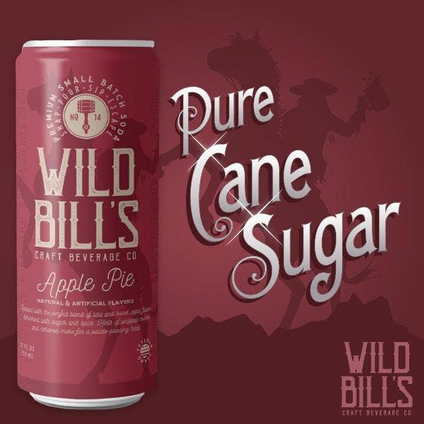 Cane Sugar Craft Soda - Apple Pie