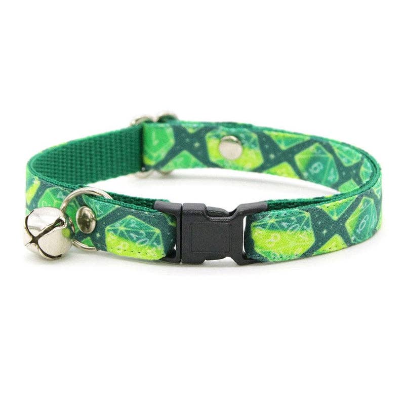 Pet Collar - Magic Dice (Green)
